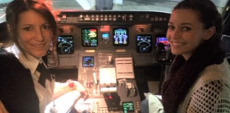 Mother Daughter Make History By Flying Commercial Flight Together 