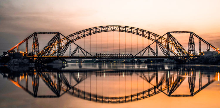 Indus Lansdowne bridge Sukkur