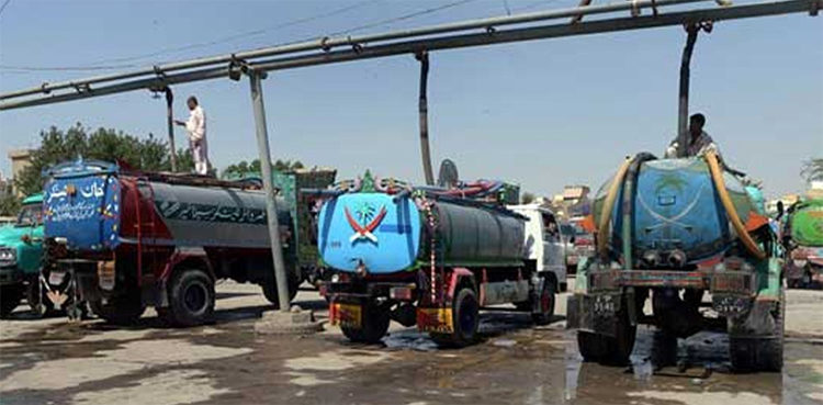 illegal water hydrants, KWSB, Karachi