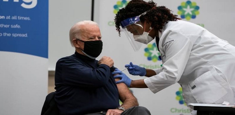 Joe Biden receives COVID-19 vaccine live on TV