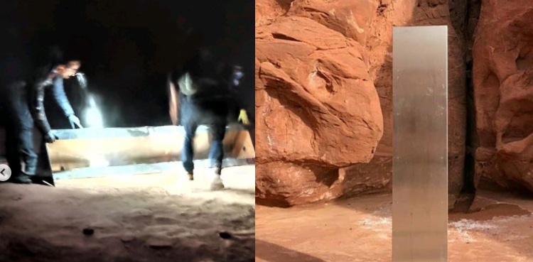 WATCH: Photographer shares evidence mystery monolith was destroyed in Utah