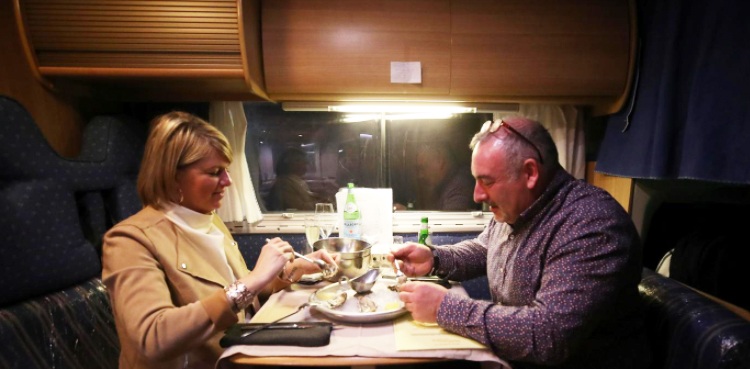 Meals on wheels: Van dining beats lockdown rules in Belgium