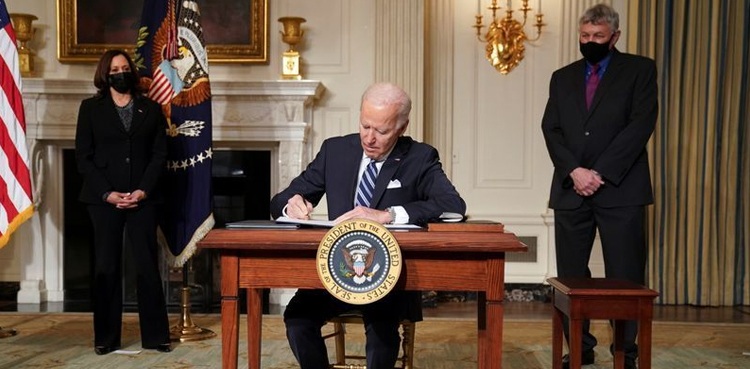 joe biden sweeping measures climate change job creation