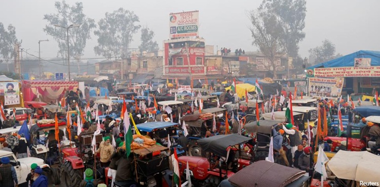 farmers protests india republic day protests