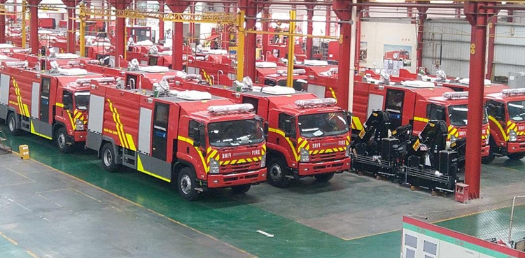 firefighting vehicles water bowsers karachi port