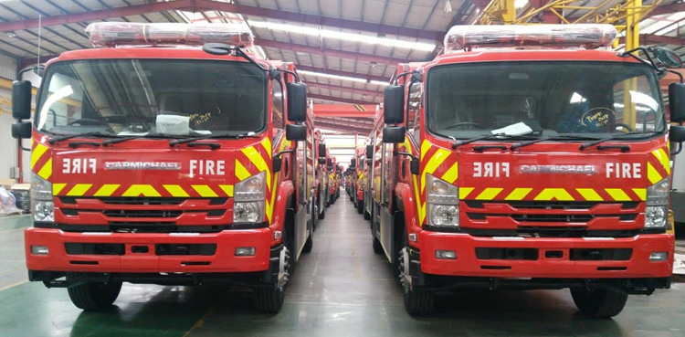 firefighting vehicles water bowsers karachi port