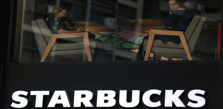 starbucks sales virus spike