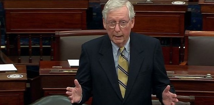 donald trump mitch mcconnell republicans feud senate