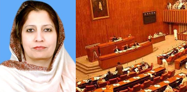 sadiq sanjrani resignation sitara ayaz senator