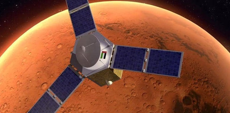 Uae S Hope Probe Enters Mars Orbit In First Arab Mission