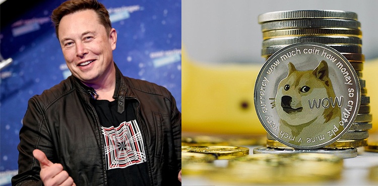 Musk Dogecoin cryptocurrency