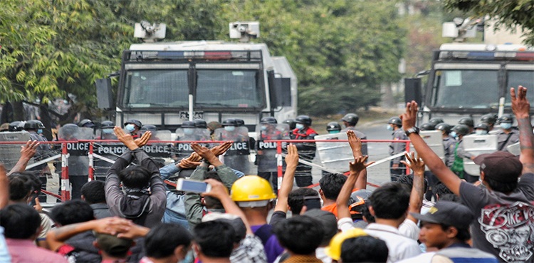 Two killed in Myanmar’s Mandalay city in bloodiest day of protests