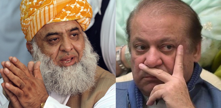 Fazlur Rehman contacts Nawaz Sharif, suggests returning to Pakistan