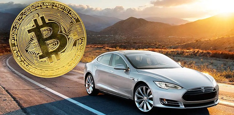tesla bitcoin cars electric cryptocurrency bought musk