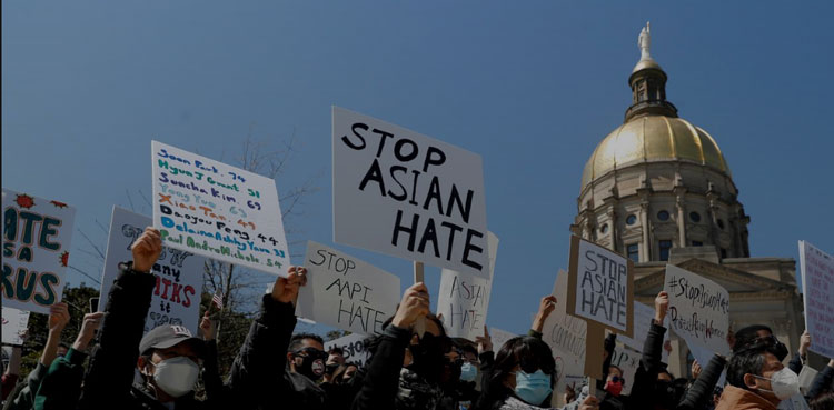 Hundreds in Atlanta rally to support Asian Americans after fatal shootings