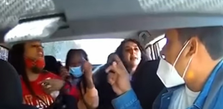 uber driver coughed assaulted passengers viral video