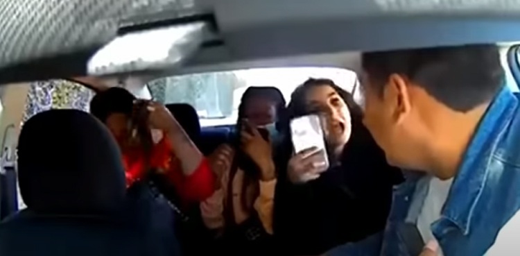 uber driver coughed assaulted passengers viral video