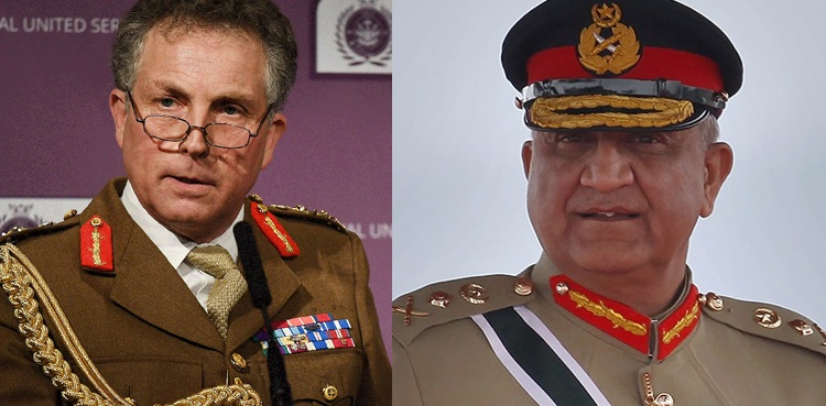 uk army cds gen nicholas patrick carter coas general qamar javed bajwa ispr