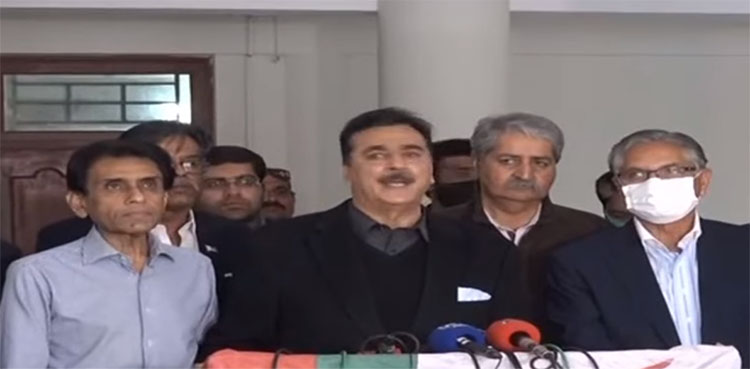 Yousuf Raza Gilani meets MQM-P convener Khalid Maqbool Siddiqui