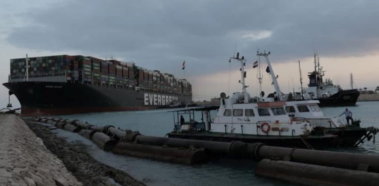 Suez Canal ship re-floated Inchcape