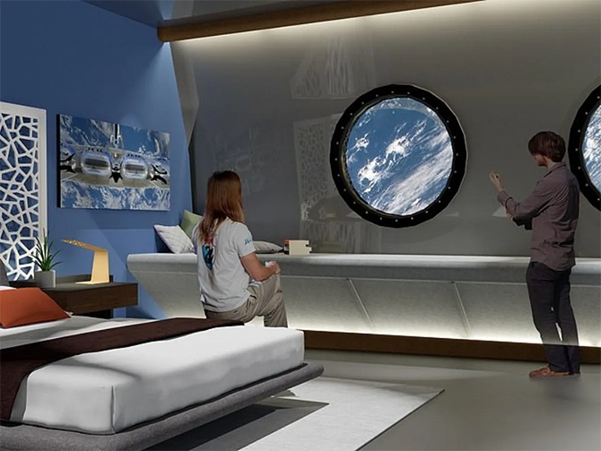 voyager space hotel earth-viewing lounges oac