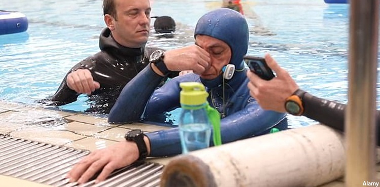 budimir buda šobat world record holding breath underwater