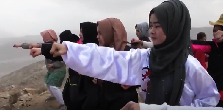 Hazara women martial arts