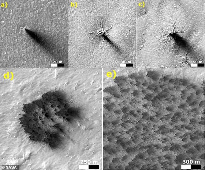 Mystery of creepy 'spiders' on Mars solved after 20 years of research