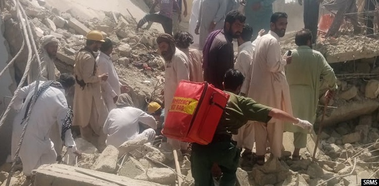 building collapse orangi town anti-encroachment operation karachi