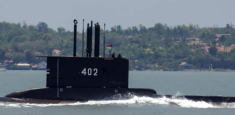 indonesian submarine crew farewell song video