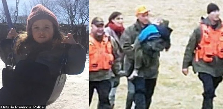 missing boy found alive canada lost in the woods