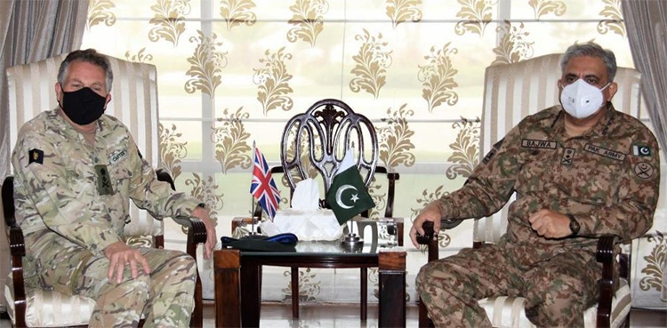 sir nicholas patrick carter, UK military chief, COAS Qamar Javed Bajwa, Afghan peace process, Prince Philips,