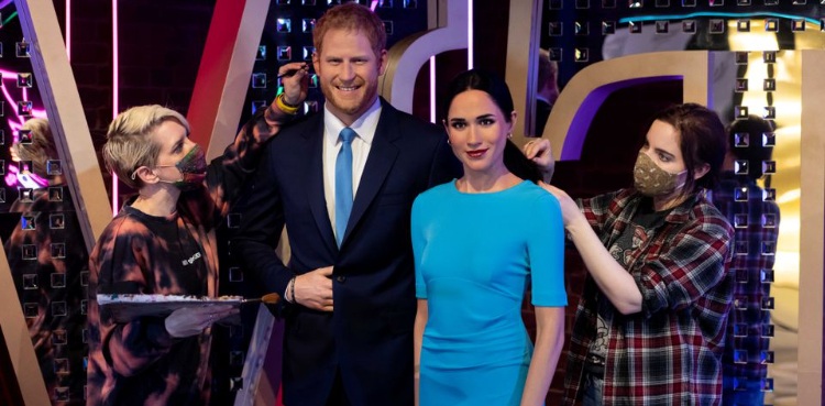 Prince Harry, Meghan, Madame Tussauds