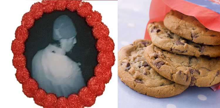 Bakery prints photo of thief on its cookies to find him