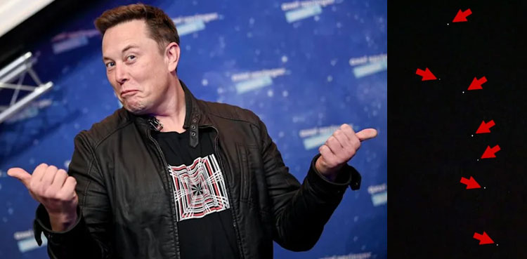 Dozens of satellites launched by Elon Musk's SpaceX mistaken as UFOs