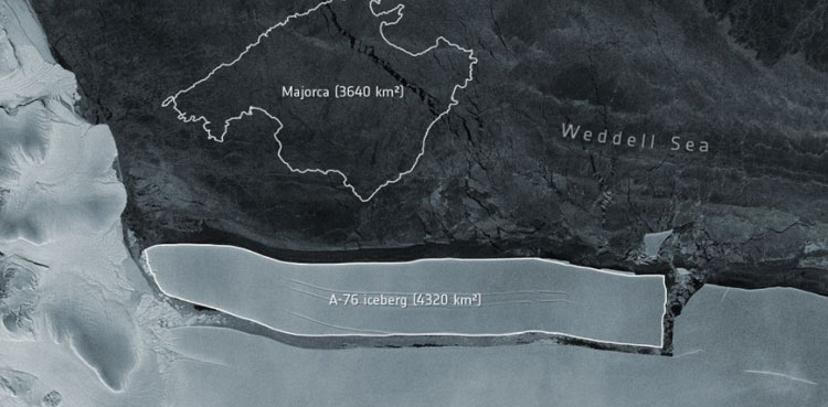 Antarctica gives birth to world’s largest iceberg