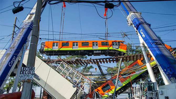 mexico city metro crash structural failure probe