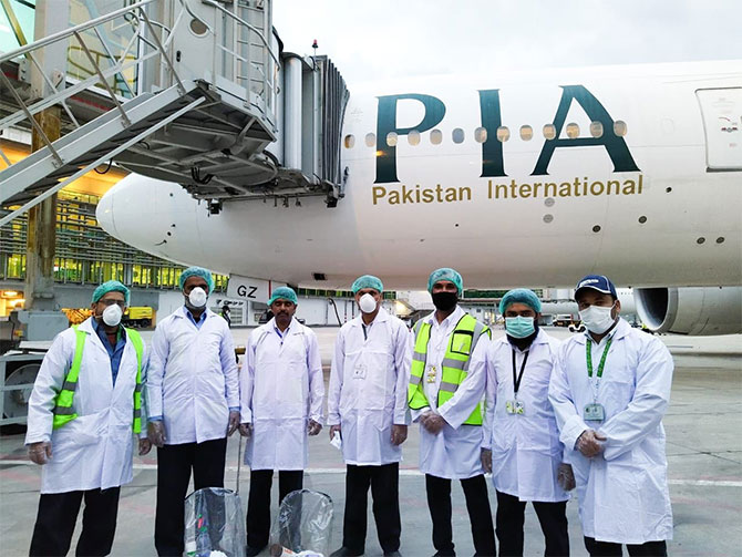 caa pia disinfection covid-19 ferry flights