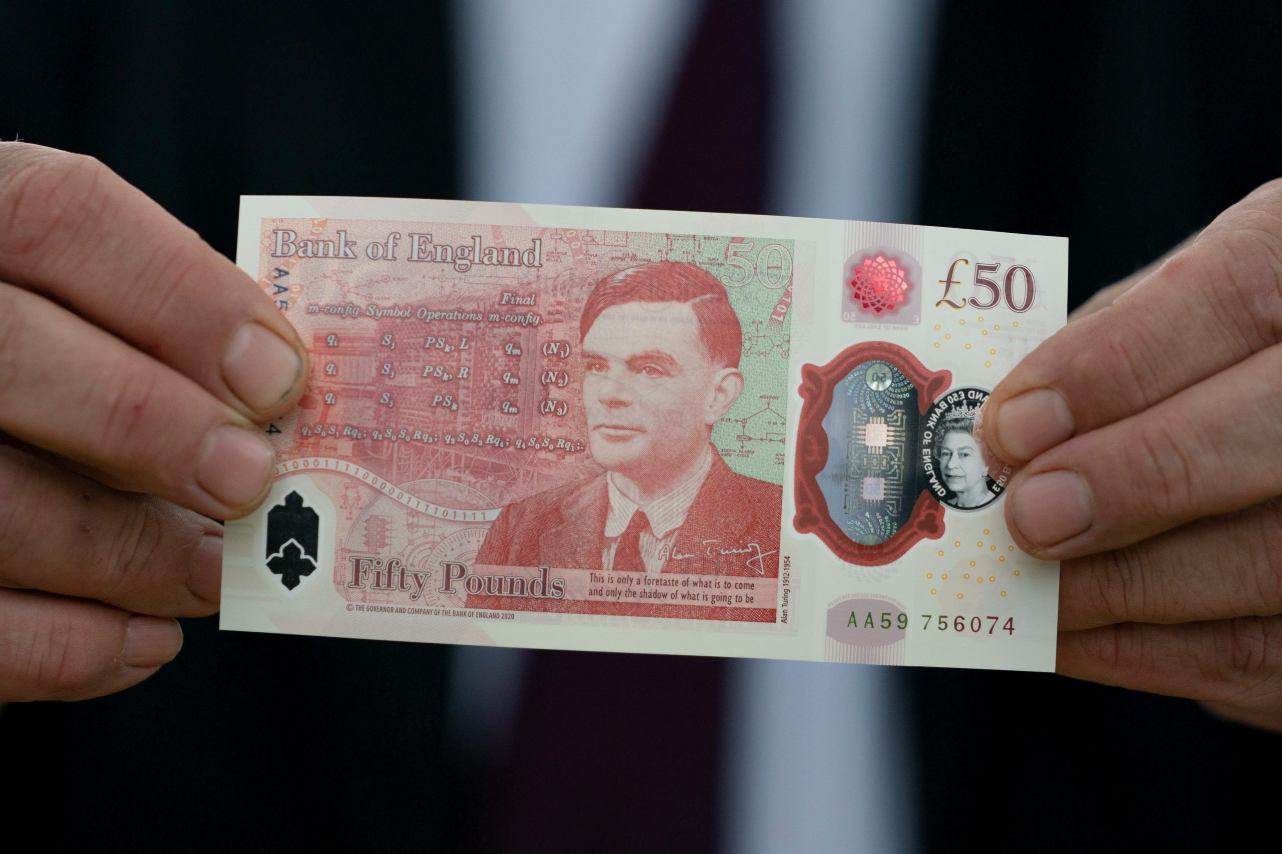 new british 50 pound note