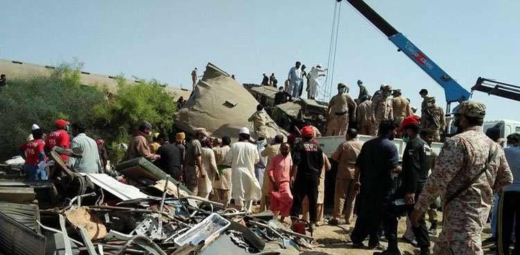 azam swati ghotki train accident derailment mechanical fault