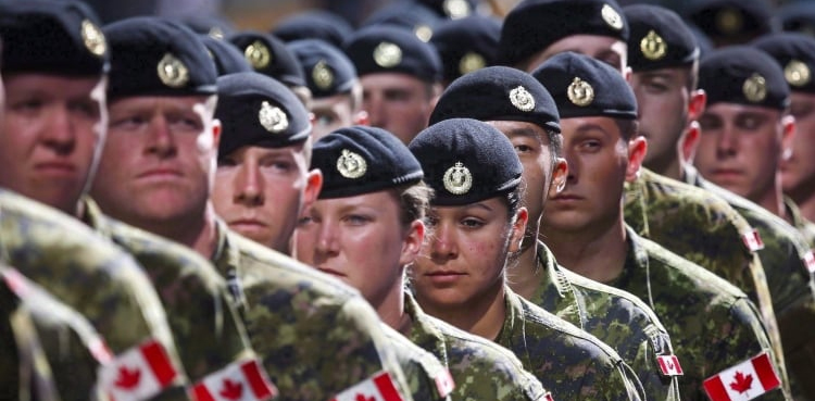 Canadian Military Put On Alert 