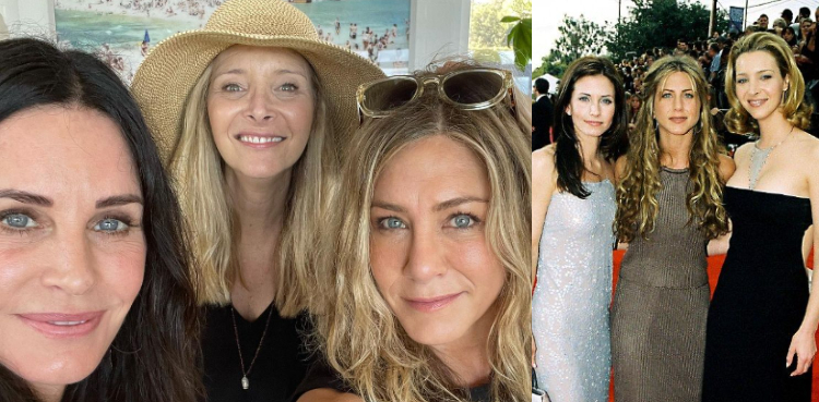 Jennifer Aniston, Lisa Kudrow, Courtney Cox reunite for 4th of July