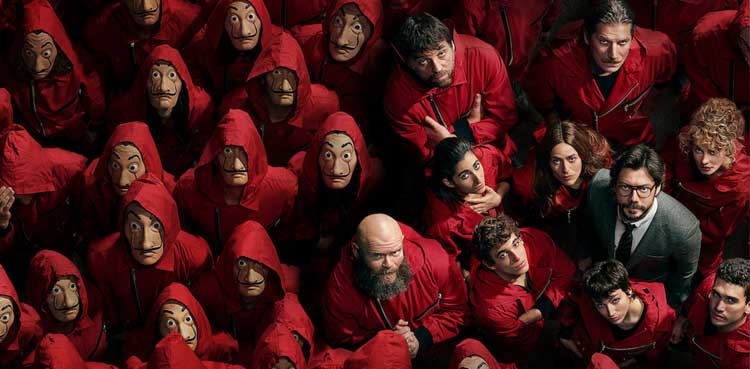 Tokyo's Most Badass Moments, Money Heist