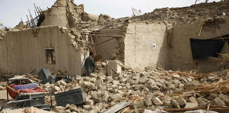 Earthquake relief operations underway in Tahsel Valley in Balochistan