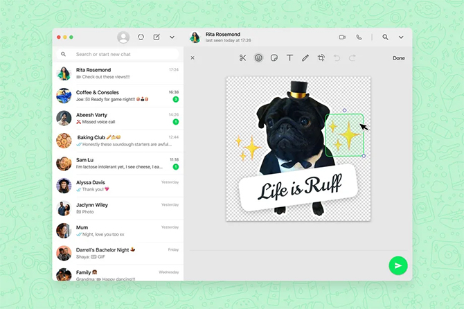 WhatsApp Gets Built-in Sticker Maker On Web Version