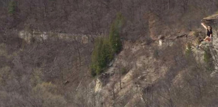 Dundas Peak, hiker, ghost