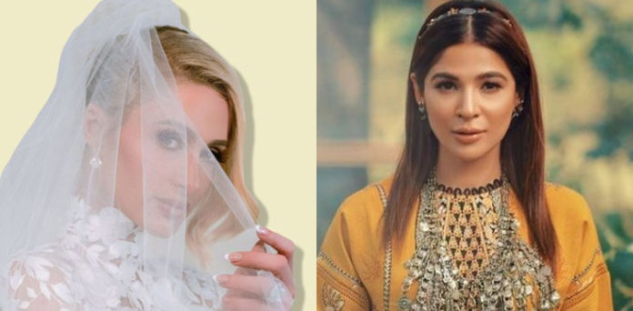 ayesha omar paris hilton wedding