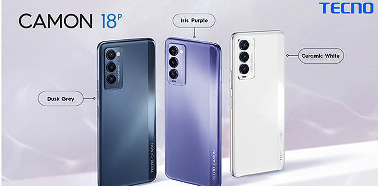 camon 18t purple colour