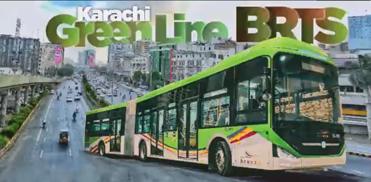 PML-N to hold separate inauguration of Green Line bus service in Karachi