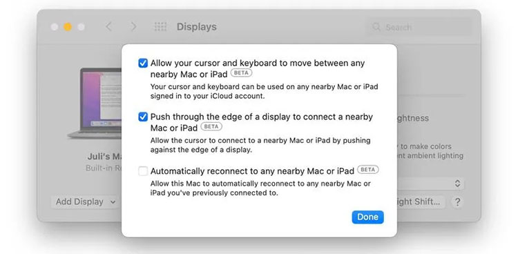 Universal Control, Apple, latest betas, iPadOS, macOS